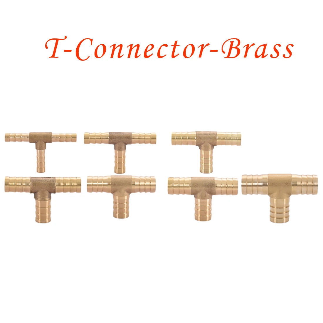 BSP Hose Barb Fittings — Brass & Stainless Steel, Male/Female Thread, Elbow, T, Y, Cross