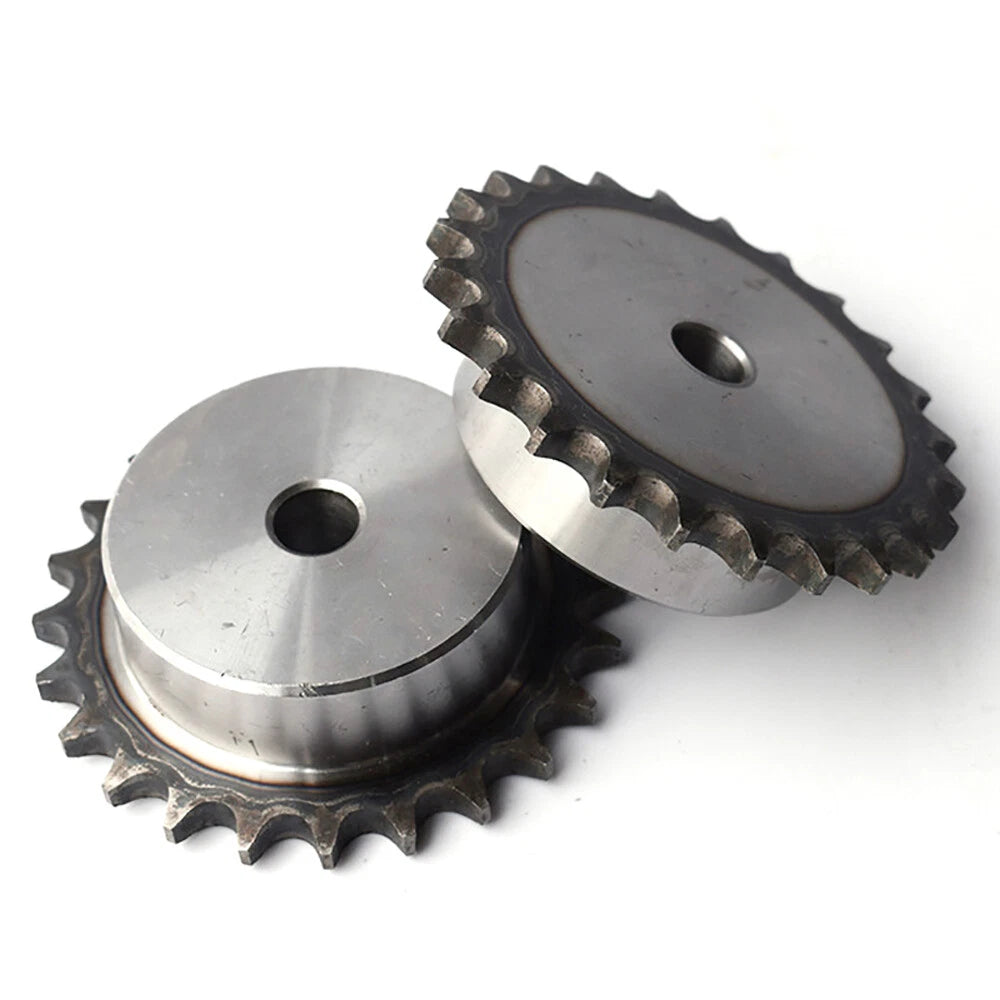 05B 5/16" Steel Roller Chain Sprocket Wheel Pitch 8mm 10~40 Teeth Process Hole