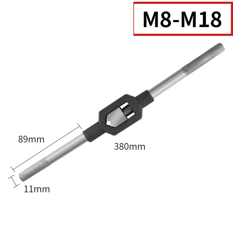 Tap Wrench, Holder For Use With Hss Hand Taps From M2 M3 M4 M6 M8 M10 M12 to M24