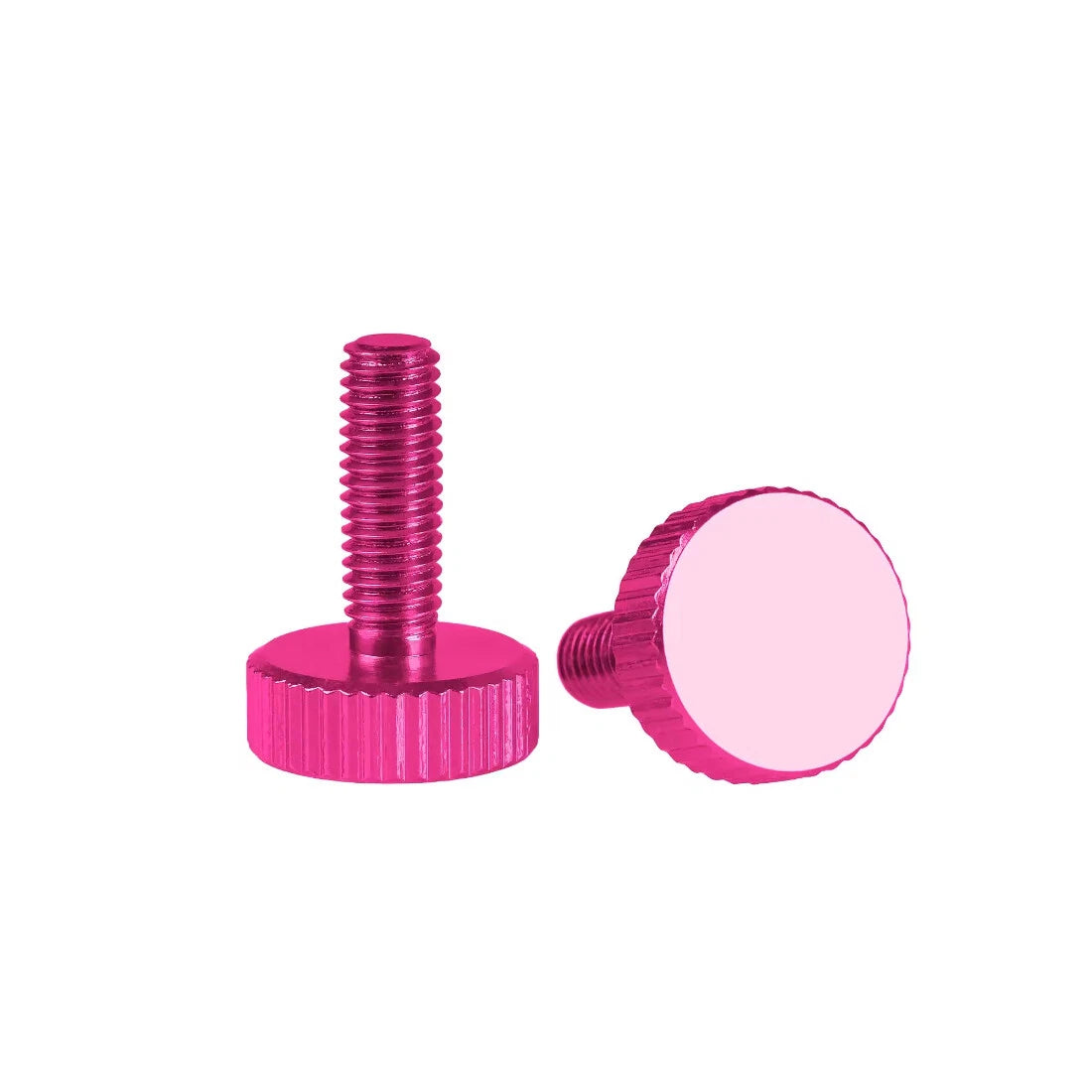 M6 Flat Knurled Head Thumb Screws DIY Chassis Modification Hand Turn Knob Bolt