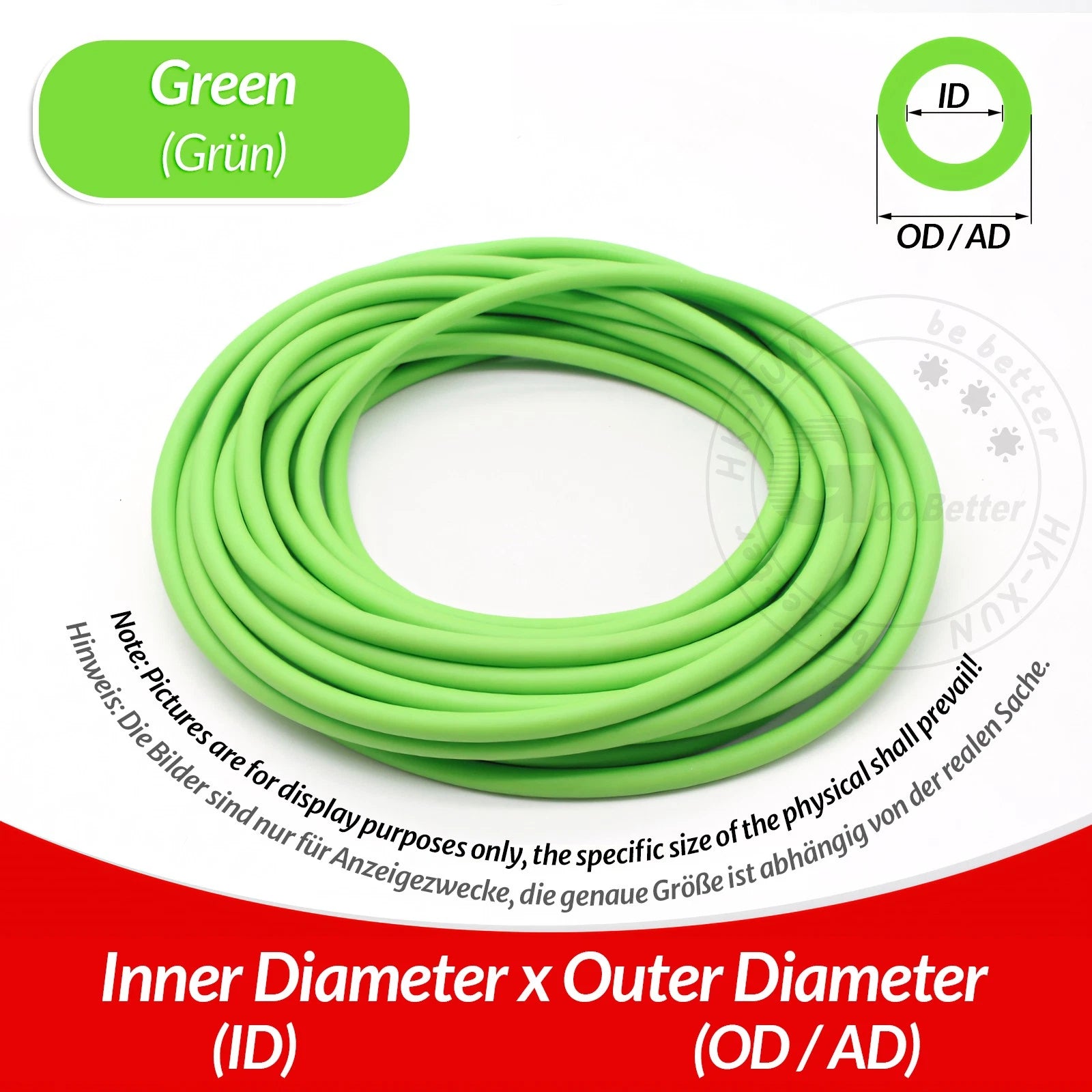 Latex Rubber Tube — Elastic Surgical Tubing for Slingshot, Fishing & DIY