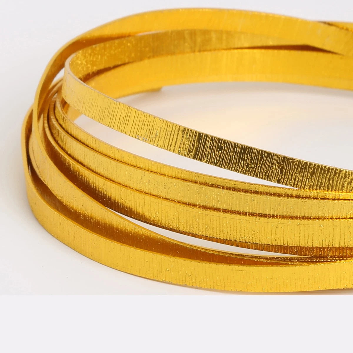 Colors Aluminum Flat Wire 5mm Bendable Metal Craft Jewelry Making Wires Strip