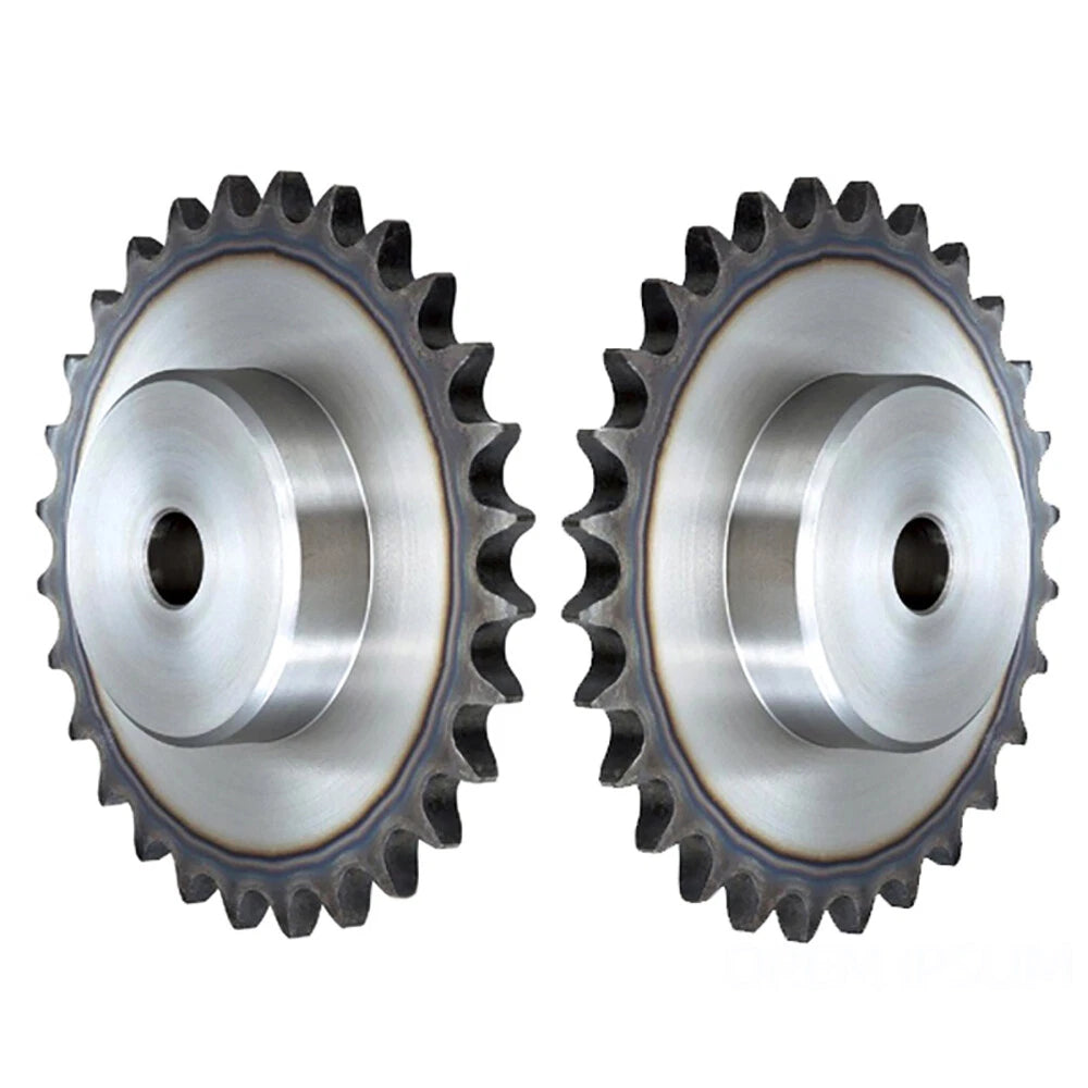 05B 5/16" Steel Roller Chain Sprocket Wheel Pitch 8mm 10~40 Teeth Process Hole