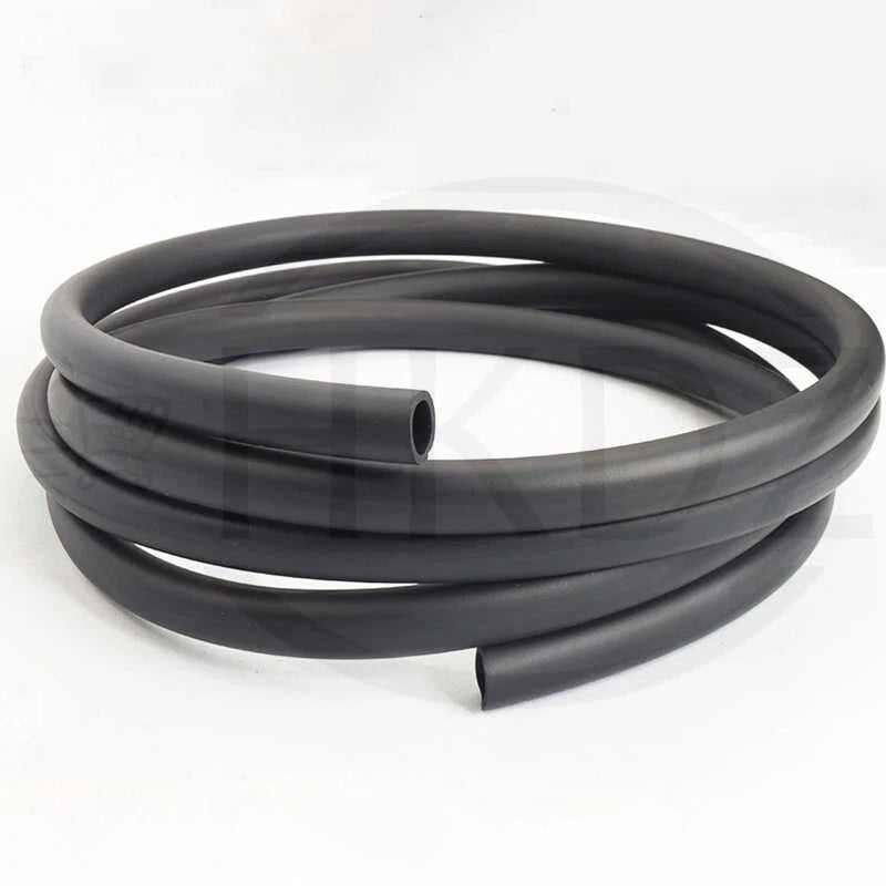 Black Fluorine Rubber Tube Fuel Hose-Engine Petrol,Oil Line Fuel Pipe ID 1 -32mm