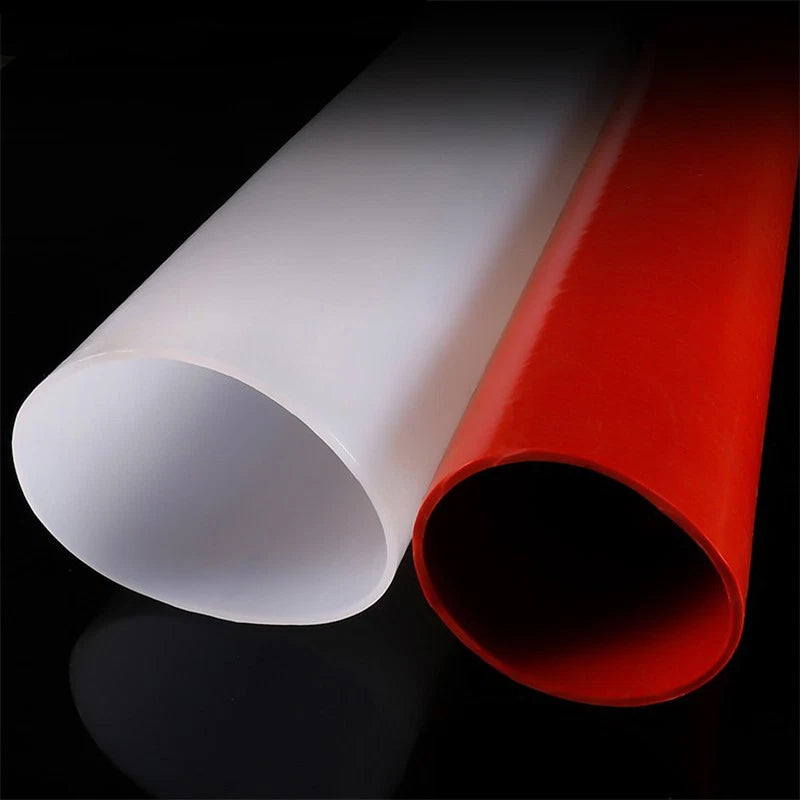 Large Bore Silicone Hose Tube — ID 20mm to 235mm, High Temp 300°C, Soft Flexible Rubber Pipe