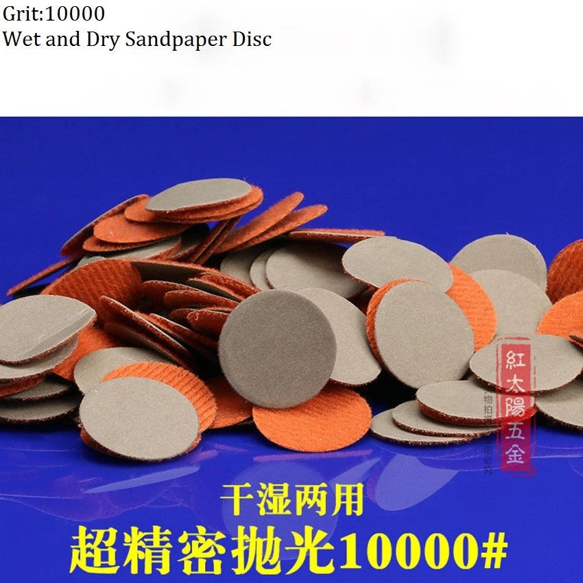 1'' 25mm Hook And Loop Sandpaper Disc Abrasive Sanding Paper Pad 80-10000 Grit