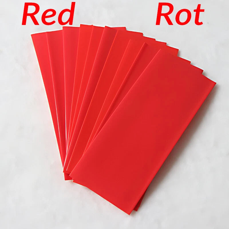 PVC Heat Shrink Tubing for RC Battery Packs — 60mm to 625mm, Multiple Colors