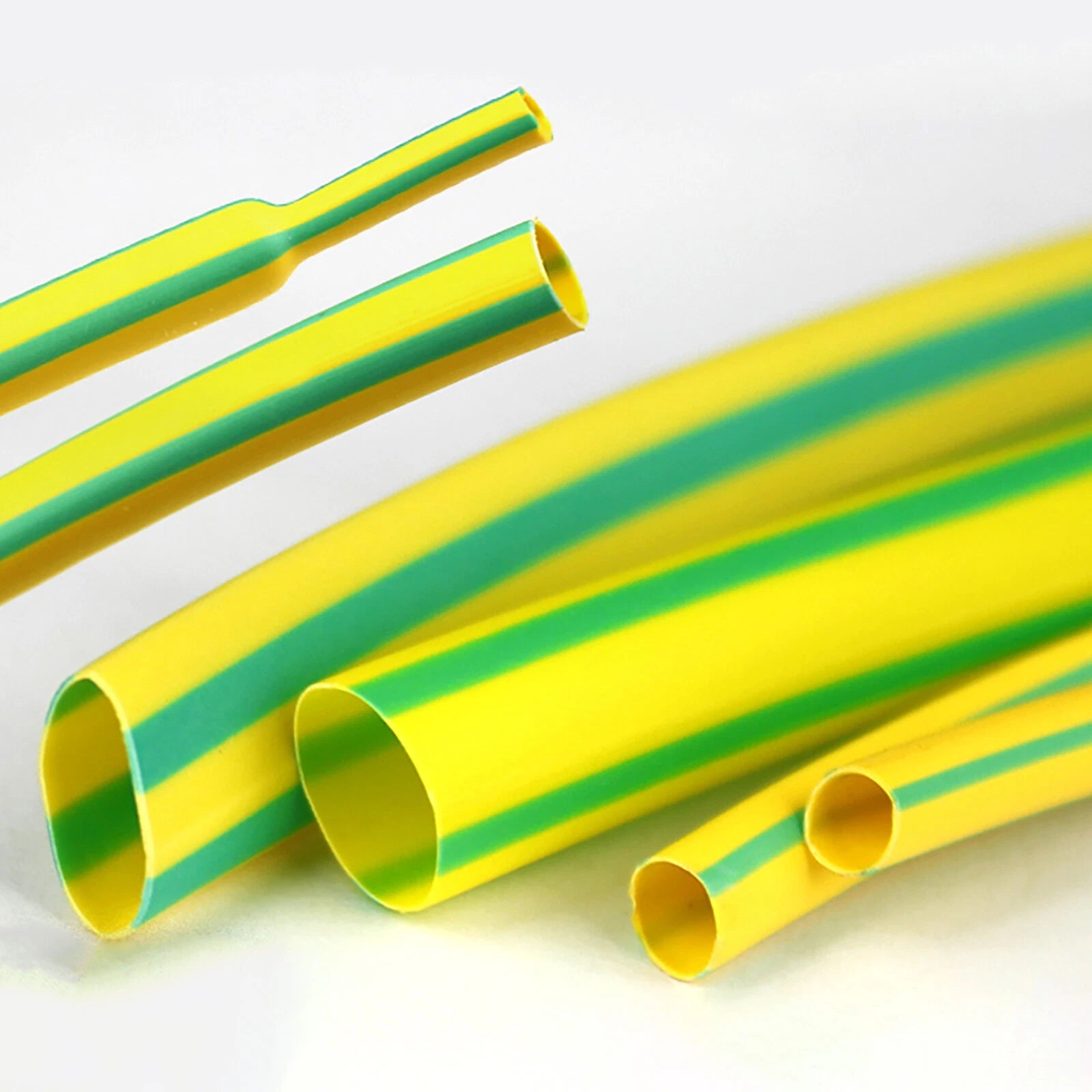 Heat Shrink Tubing 2:1 Ratio — 0.6mm to 100mm, Multiple Colors, Electrical Sleeving