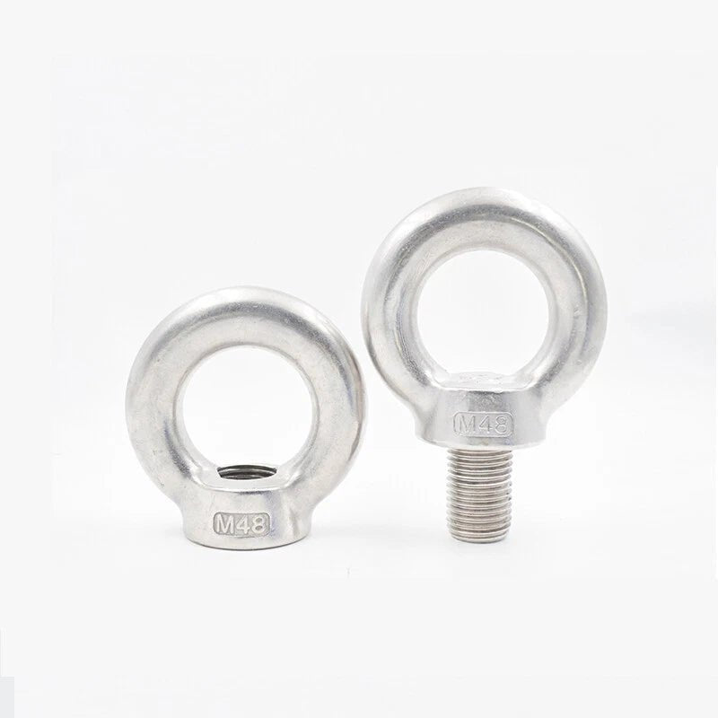 M3 - M30 Lifting Eye Bolt & Nut Set — 304 Stainless Steel Heavy Duty Ring Hooks - HomeDIYer