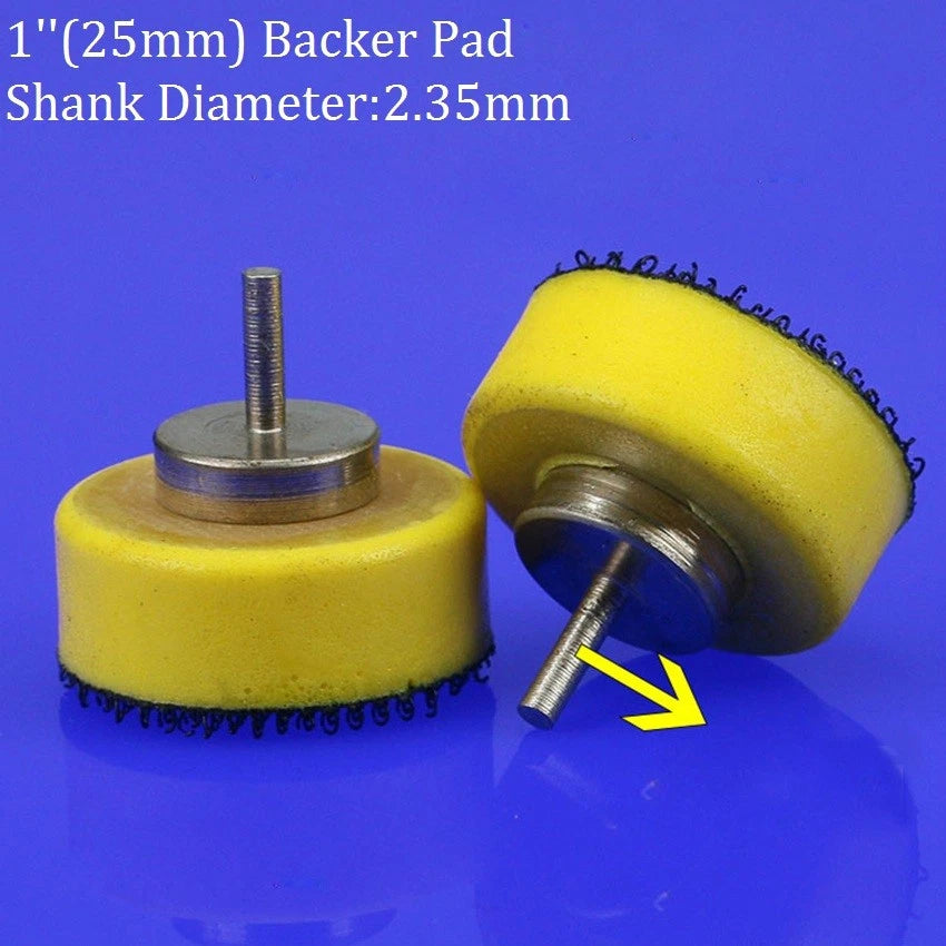 1'' 25mm Hook And Loop Sandpaper Disc Abrasive Sanding Paper Pad 80-10000 Grit