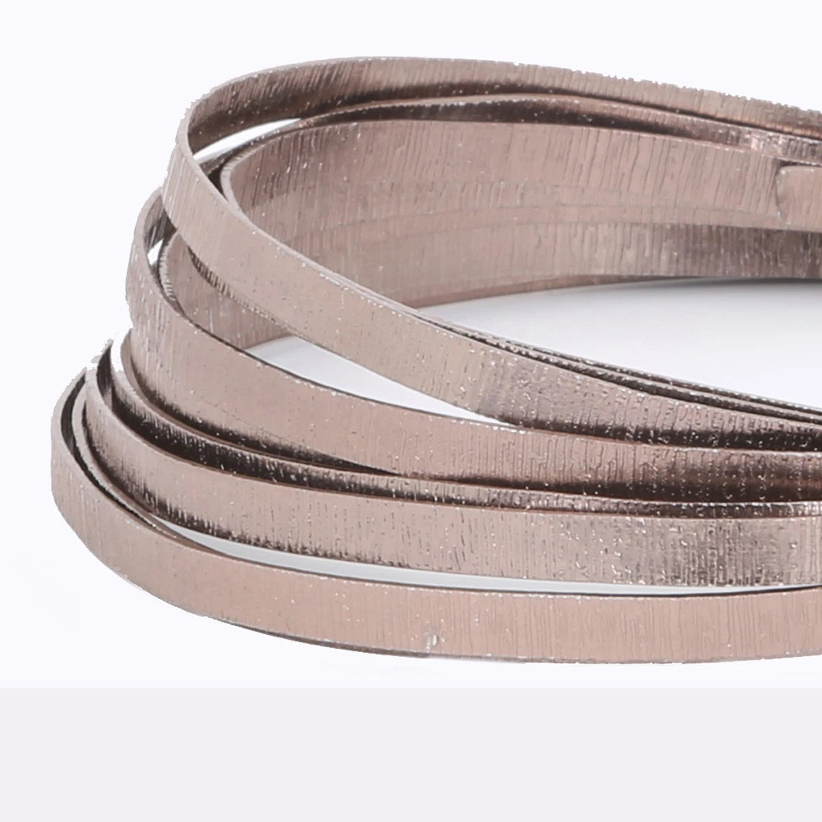 Colors Aluminum Flat Wire 5mm Bendable Metal Craft Jewelry Making Wires Strip