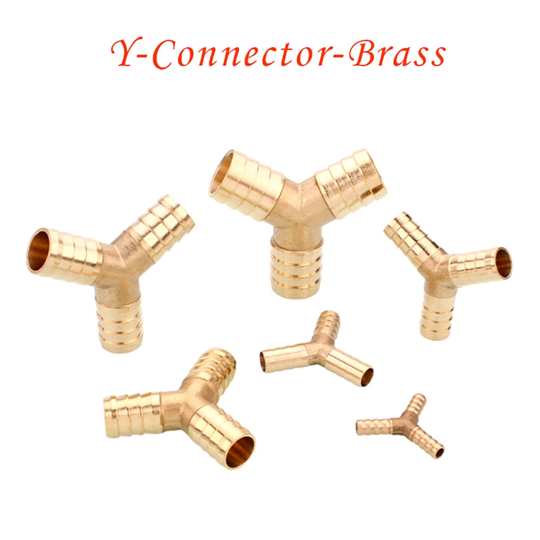 BSP Hose Barb Fittings — Brass & Stainless Steel, Male/Female Thread, Elbow, T, Y, Cross