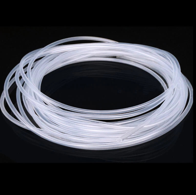 Transparent Silicone Hose | Vacuum Tube & Beer Line Soft Rubber Pipe 0.8–19mm ID