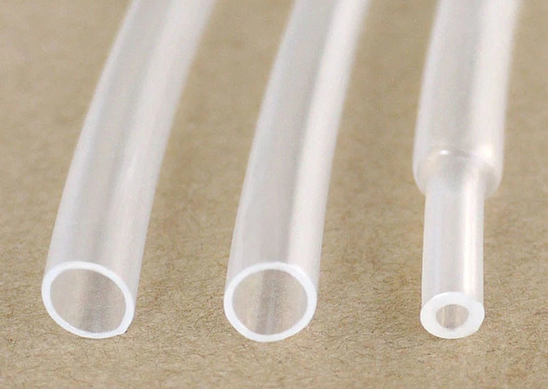 4:1 Clear Heat Shrink Tubing with Adhesive Glue Liner — Φ4mm to Φ20mm