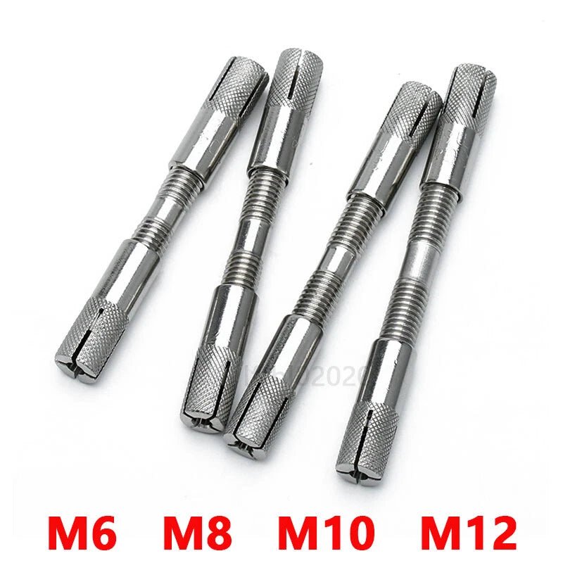M6–M12 Threaded Stud Bar Rod — 304 Stainless Steel Fully Threaded Expansion Bolt - HomeDIYer