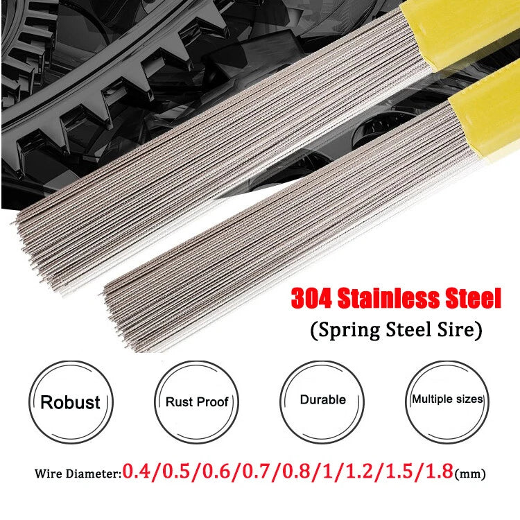 Stainless Steel Rope 0.4~1.8mm Wire Dia Spring Steel Wire Solid Straight Bars