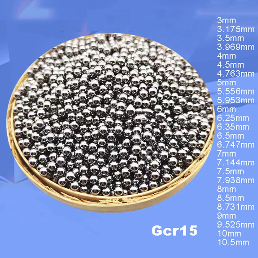 1KG Precision Gcr15 Steel Ball Bearing Replacement Bearings Size: 3mm-10.5mm