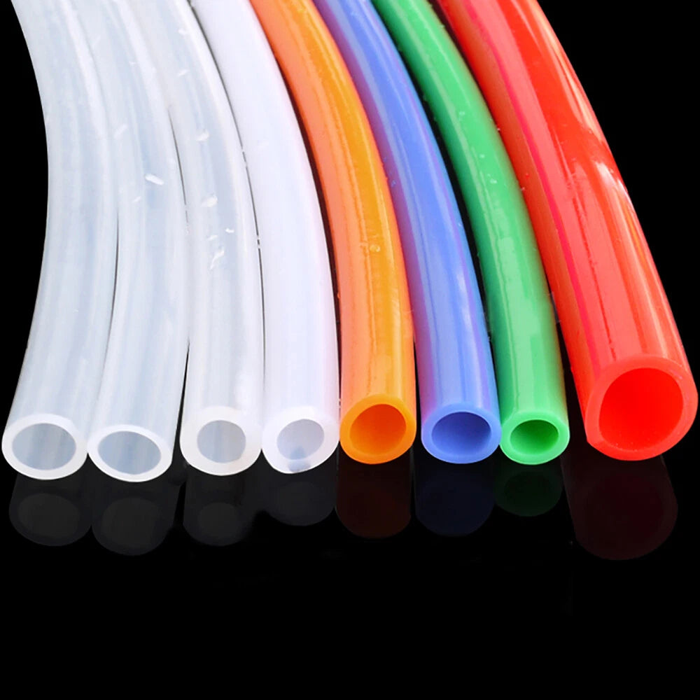 3mm-4mm ID. Food Grade Silicone Flexible Tubing High Temp Hose Soft Rubber Pipe