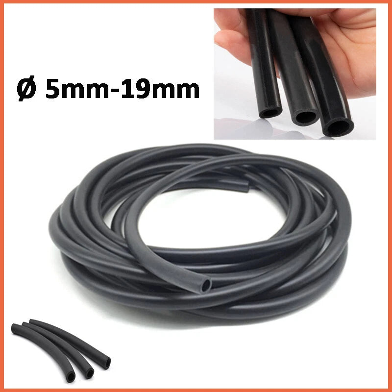 Nitrile Rubber Fuel Hose — Petrol, Diesel & Oil Line Tubing | 5mm–19mm ID