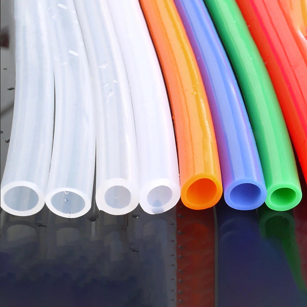 Translucent Food Grade Silicone Tube — ID 1–10mm, OD 3–13mm | Beverage & Lab Tubing