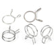 Single/Double Wire Spring Clips / Silicone Hose Pipe Air Fuel Band Tube Clamp