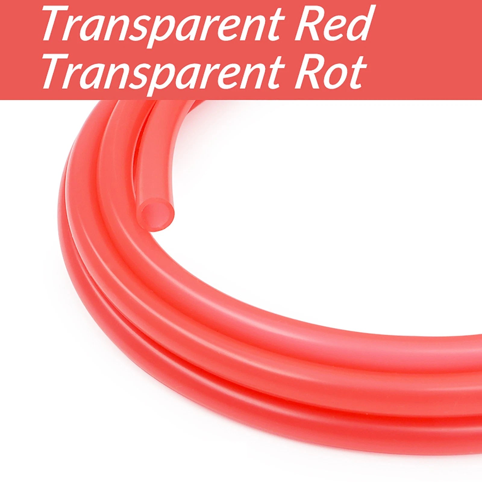 Food Grade Silicone Tubing — Flexible Soft Rubber Hose for Beer, Water & Vacuum