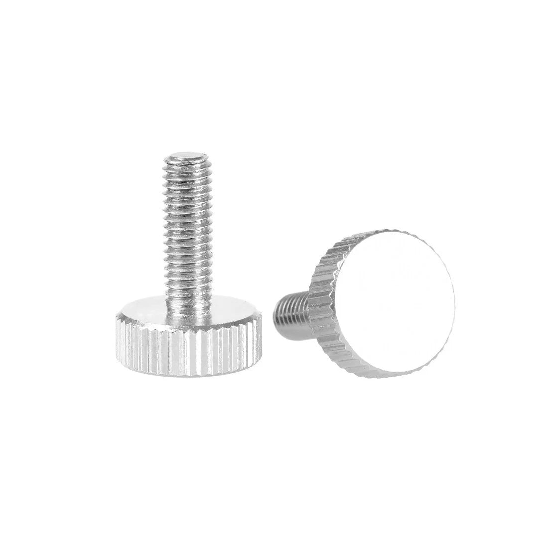 M6 Flat Knurled Head Thumb Screws DIY Chassis Modification Hand Turn Knob Bolt