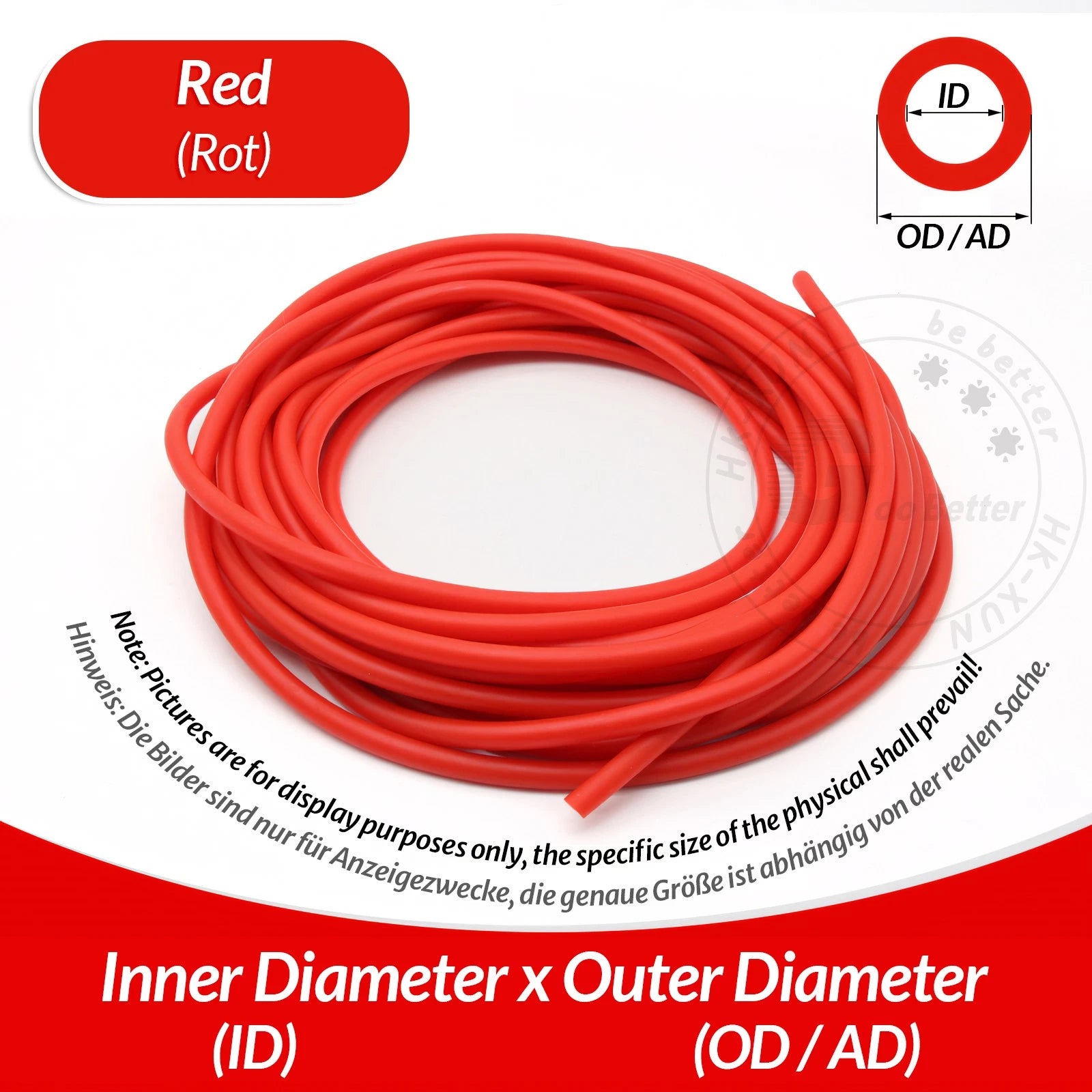 Latex Rubber Tube — Elastic Surgical Tubing for Slingshot, Fishing & DIY