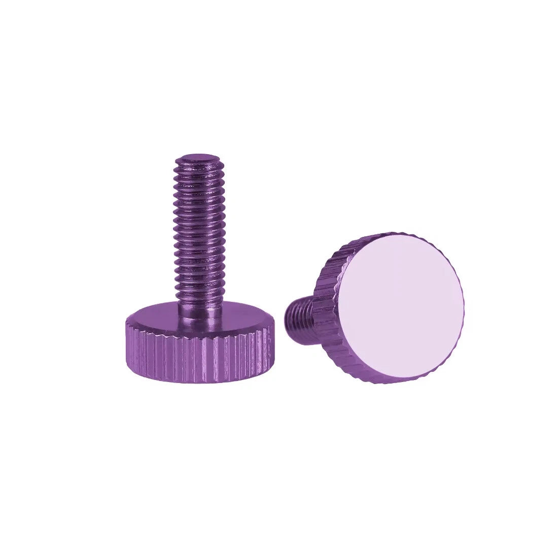 M6 Flat Knurled Head Thumb Screws DIY Chassis Modification Hand Turn Knob Bolt