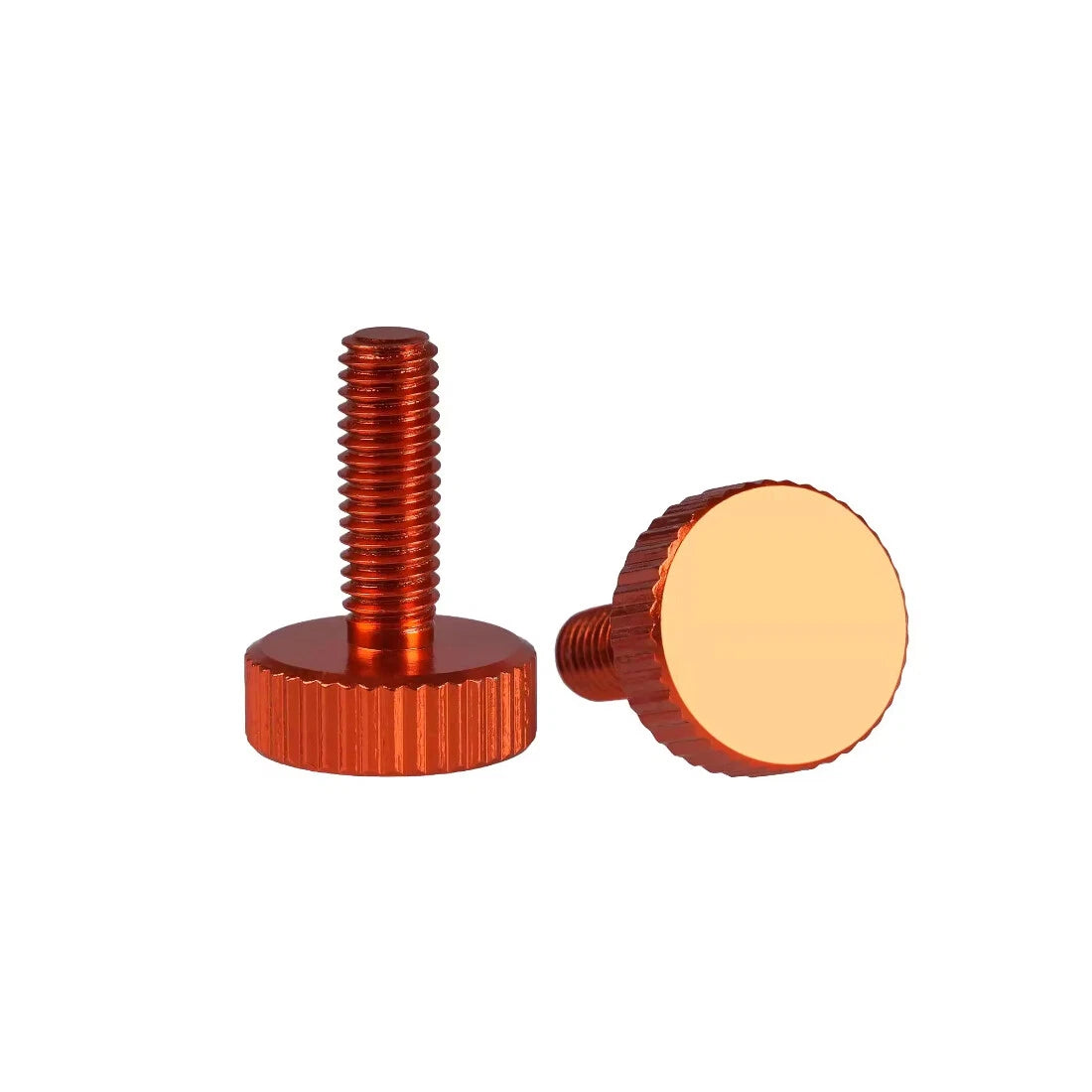 M6 Flat Knurled Head Thumb Screws DIY Chassis Modification Hand Turn Knob Bolt