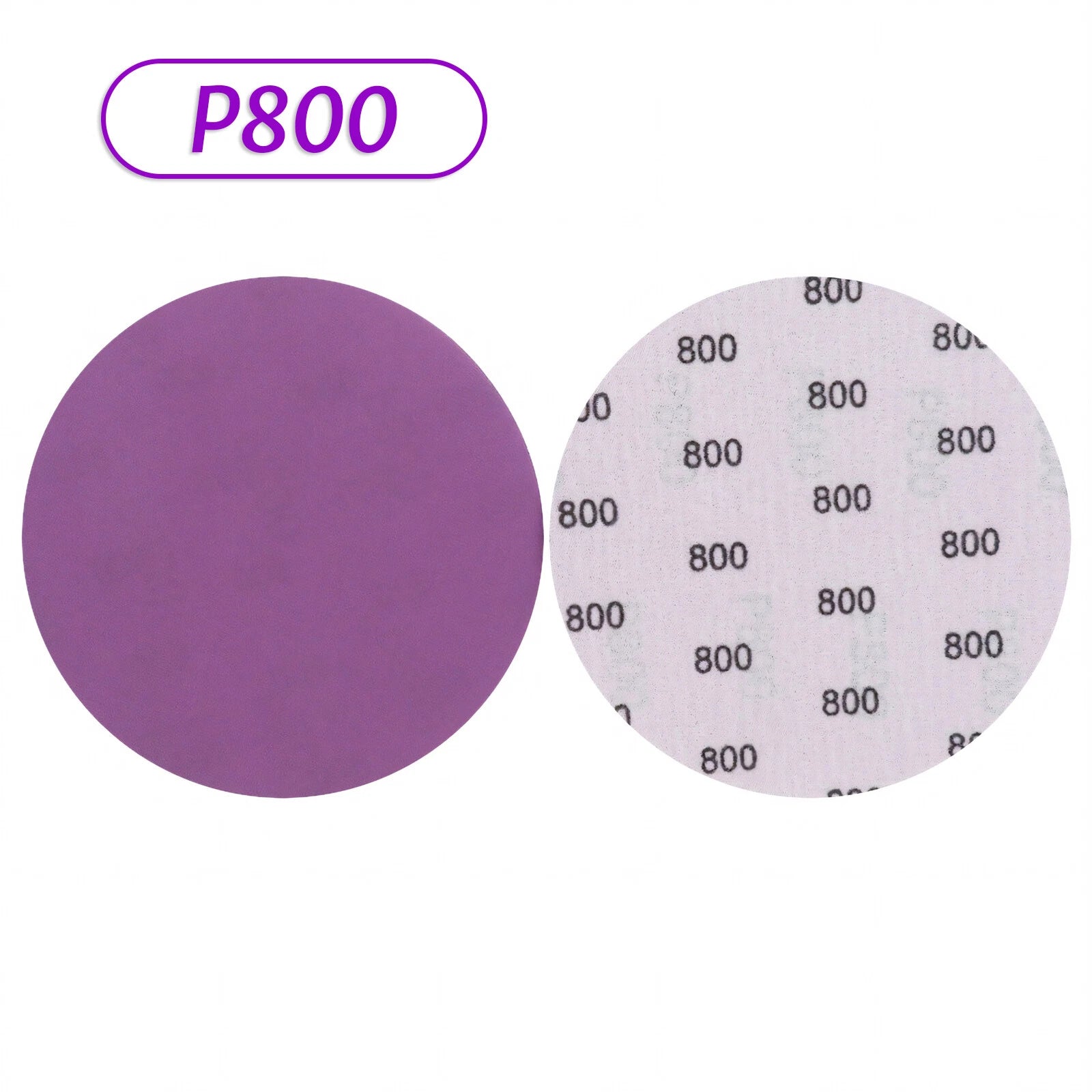 Wet & Dry Sanding Discs 25mm-150mm Sandpaper Hook and Loop Pads 60-10000 Grit