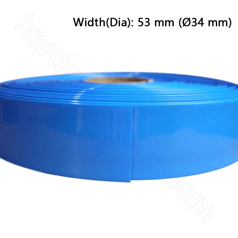 PVC Heat Shrink Tubing 7–130mm | RC Battery, LiPo, NiMH, NiCd Wire Wrap