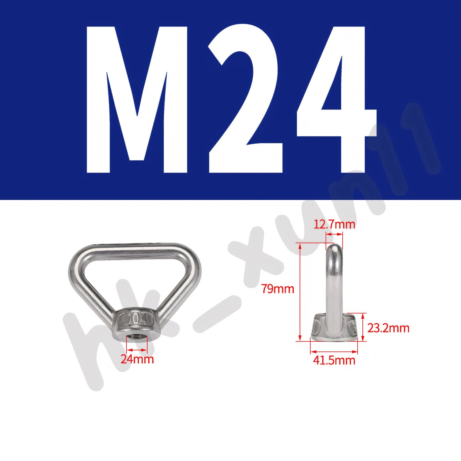 M3 M4 M5 M6 M8 M10 M12 TO M24 LIFTING EYE NUTS & BOLTS A2-304 STAINLESS STEEL
