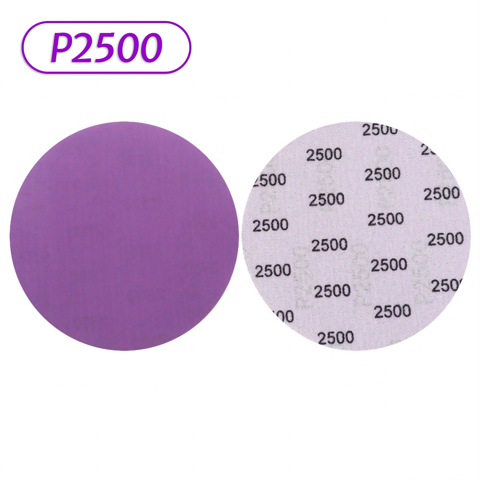Wet & Dry Sanding Discs 25mm-150mm Sandpaper Hook and Loop Pads 60-10000 Grit
