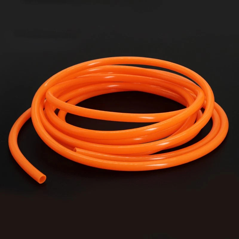 Food Grade Silicone Tube Beer Milk Drink Hose Water Pipe Soft Rubber Orange Red