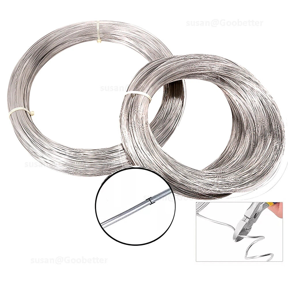Stainless Steel Wire Metal Cable 0.2mm - 5mm High Tensile Steel Spring Wire
