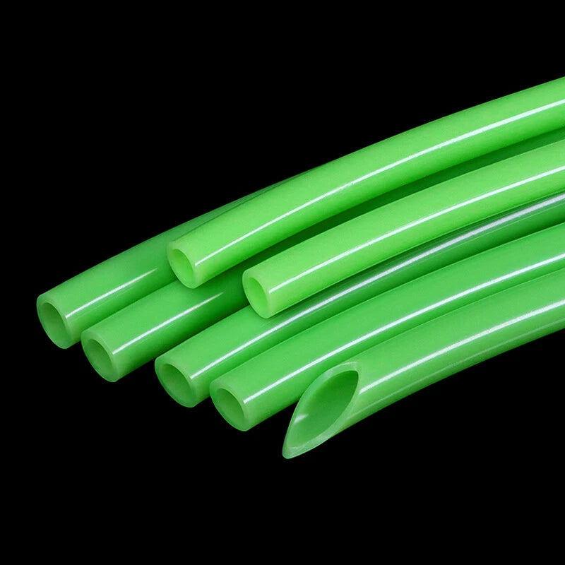 Food Grade Silicone Tubing — Fruit Green, Beer & Milk Hose, 4mm–6mm ID