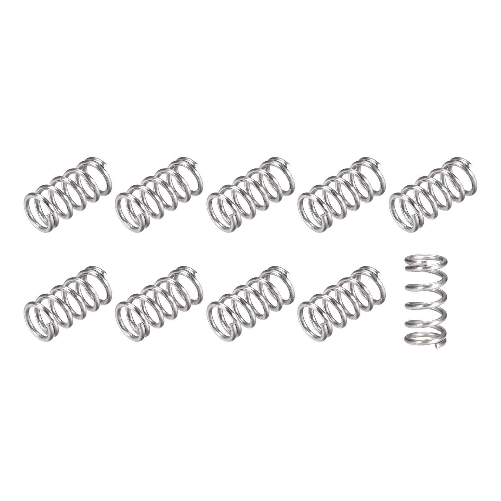 Compression Spring Various Size 1.5 - 22mm Diameter & 15mm Length Pressure Small