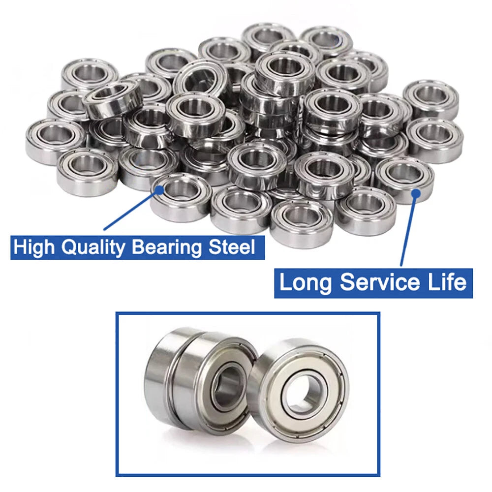 Miniature Ball Bearings 604/607/606/608/625/626/628/629/688ZZ Micro Mini Bearing