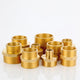 Brass BSP Male Hex Nipple Pipe Fitting — Equal & Reducing Threaded Connector