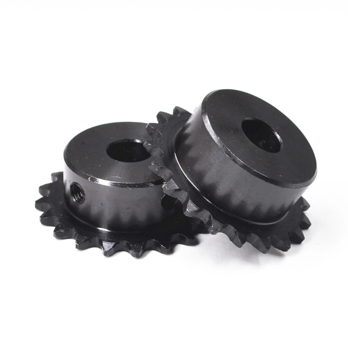 45# Steel 9 - 40 Tooth 04C Chain Drive Sprocket-Roller Chain-Chain Connector