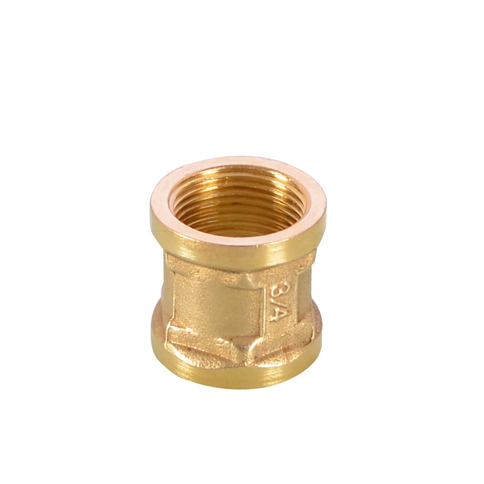 BSP Brass Socket Coupler Female x Female Thread Fitting | 1/8" to 1" Sizes