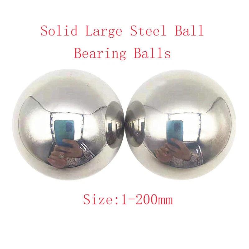 High Precision Solid Bearings Steel Balls Diameter 1mm-76.2mm Smooth Metal Ball