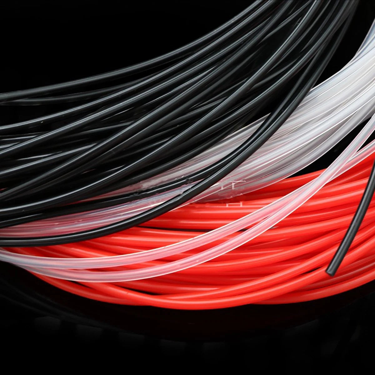 Food Grade Silicone Tubing – Flexible Soft Rubber Hose for Beer, Milk & DIY | Clear, Black, Red