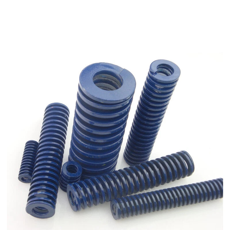 Heavy-duty Compression Mold Spring TF Blue OD=Ø27mm Various Lengths 25-300mm