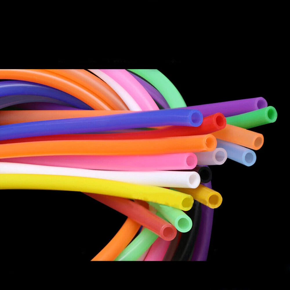 3mm-4mm ID. Food Grade Silicone Flexible Tubing High Temp Hose Soft Rubber Pipe