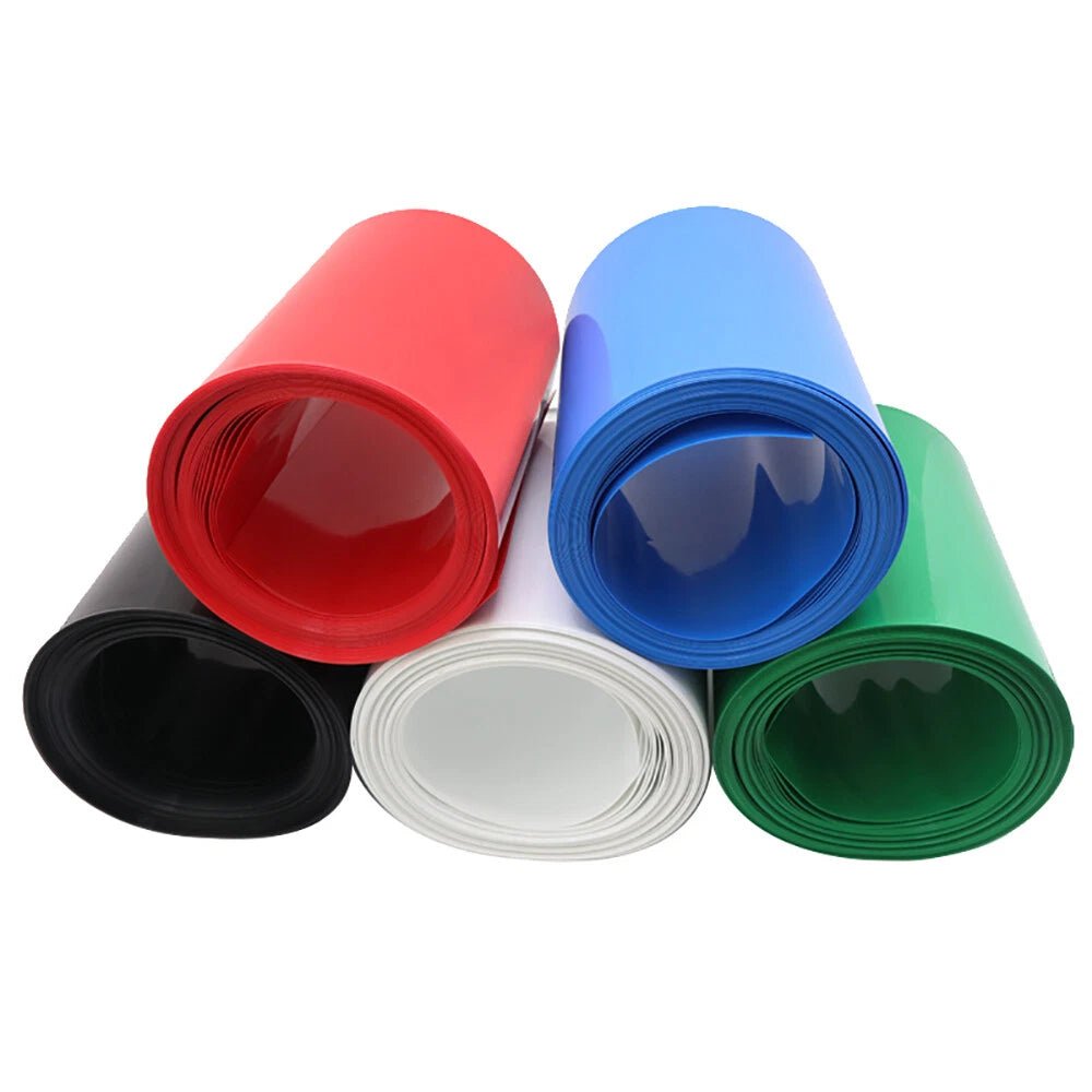 1M PVC Heat Shrink Tubing 70mm–380mm Large Diameter Heat Shrinkable Film Insulation Sleeve - HomeDIYer