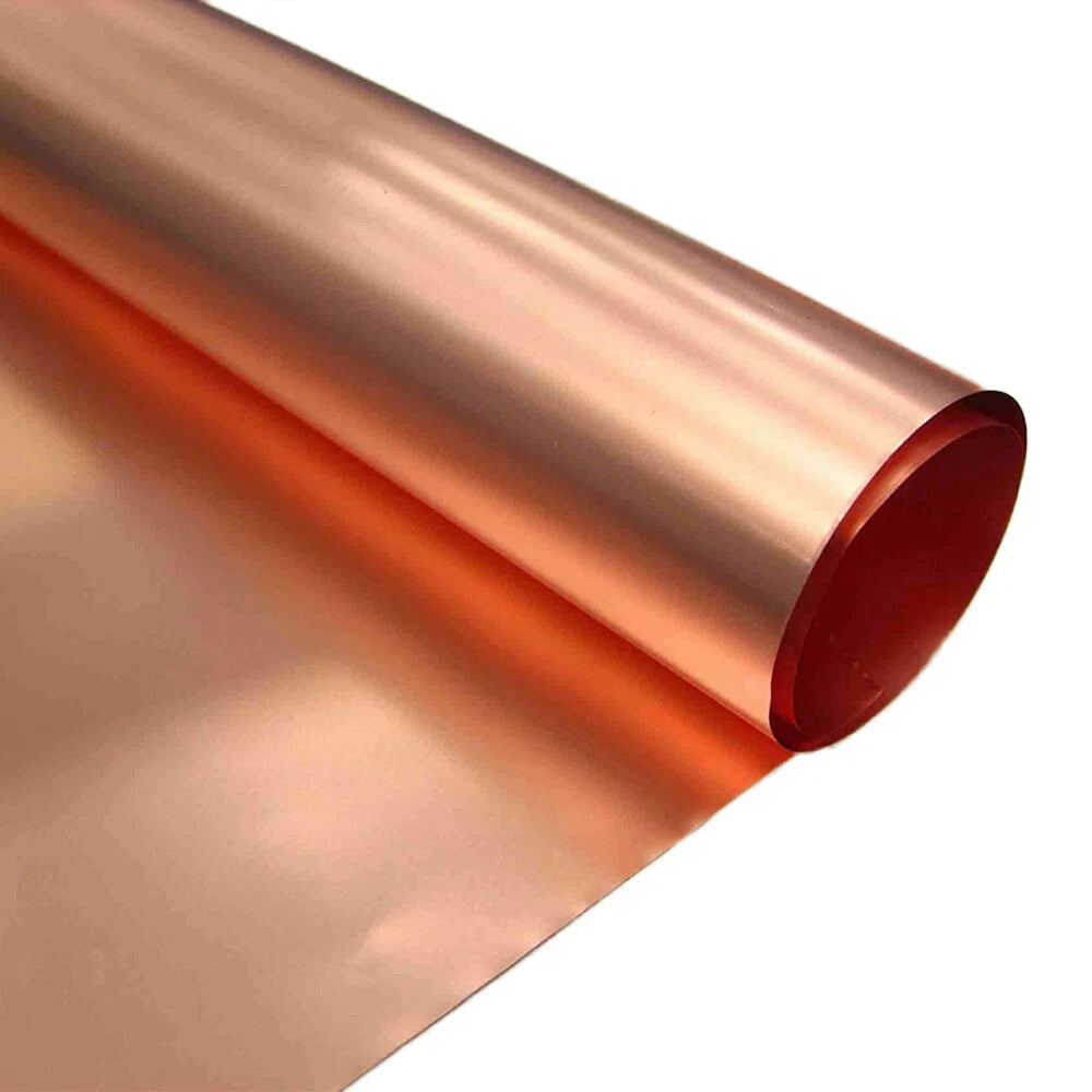 1 Meter Copper Sheet Strip Pure Cu Thin Foil Plate Thick 0.05-1mm Width 10-50mm