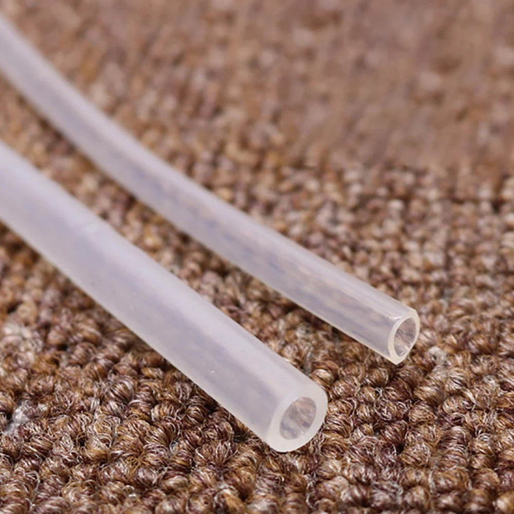 Clear Silicone Tube — Food Grade Flexible Hose, 3mm / 5mm / 7mm ID