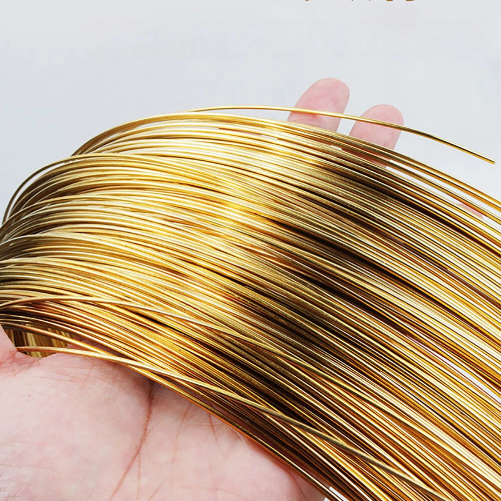 Brass round wire (Bare) 0.3mm 0.4mm 0.5mm 0.6mm 0.8mm to 5.0mm jewellery/craft
